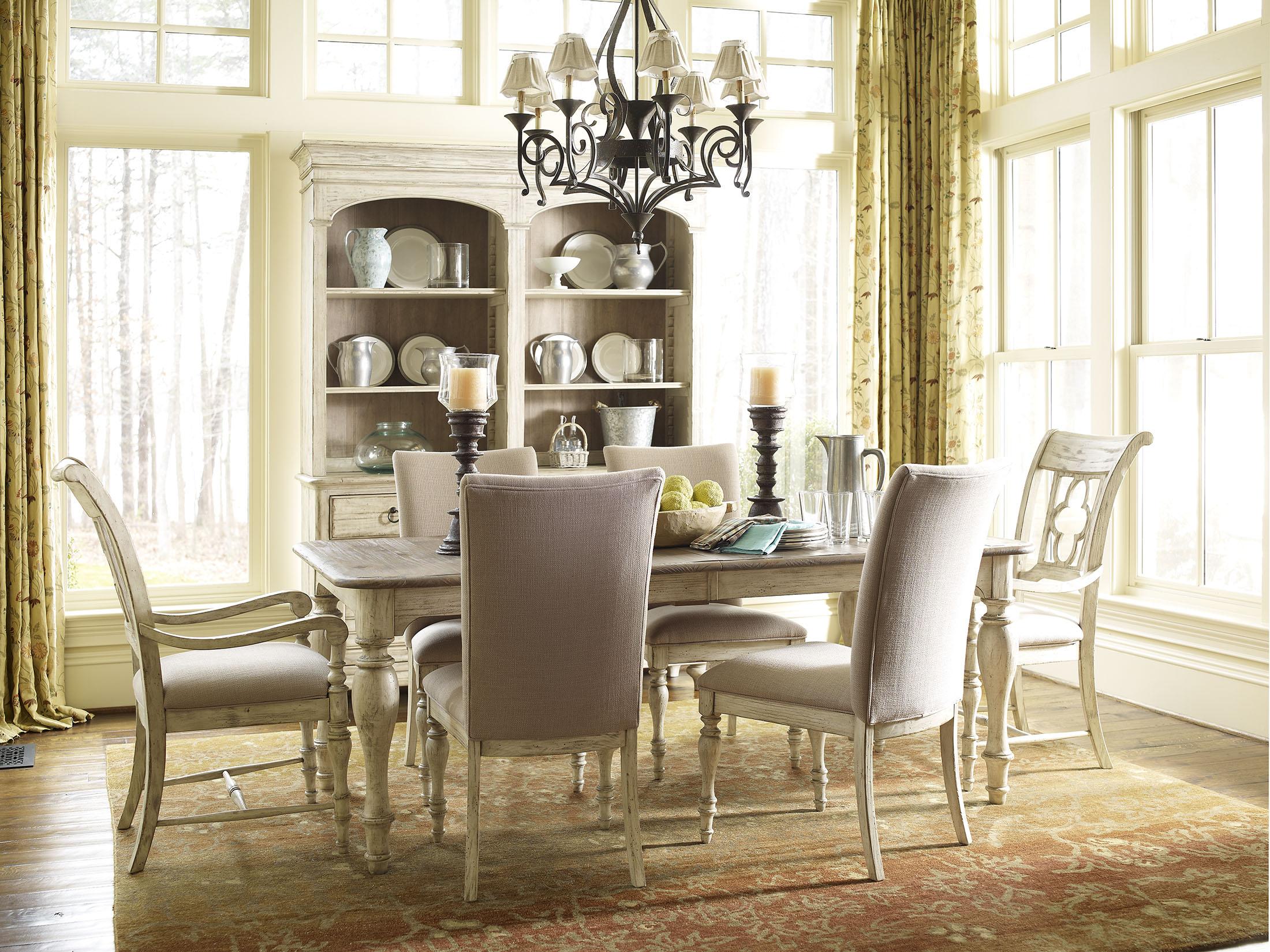 Kincaid Furniture Weatherford 75054 Canterbury Table with 4 Turned